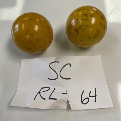 Vintage Aramith pool balls