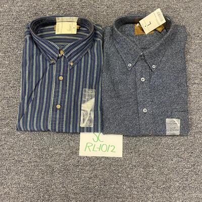 2-NWT size large shirts
