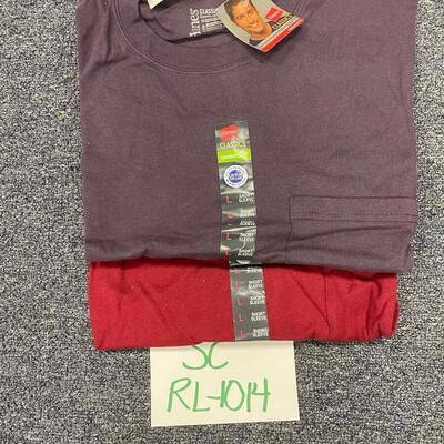 2-NWT large pocket tshirts