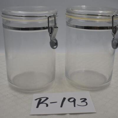 2 Pc Cannister Lot