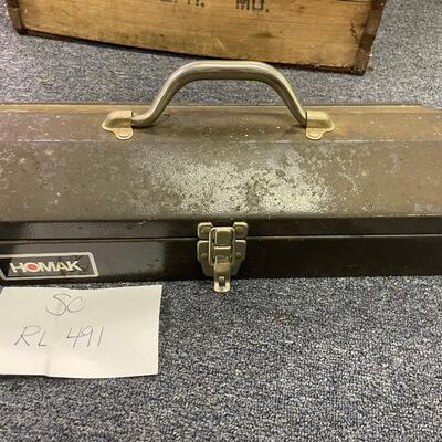 Homak metal toolbox