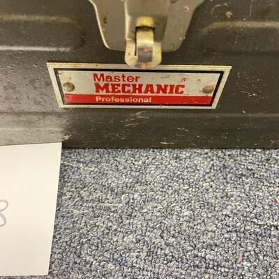Master mechanic toolbox & contents