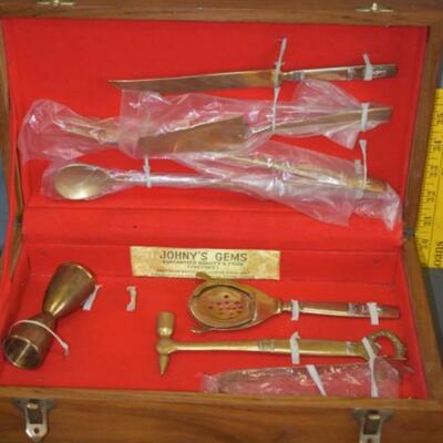 Antique Bar Set