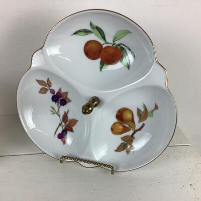 5321 5 pc Royal Worcester Evesham China Serving pieces