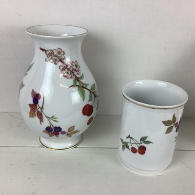 5321 5 pc Royal Worcester Evesham China Serving pieces