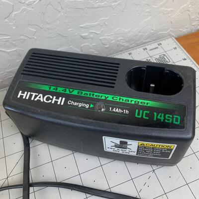 #233 Hitachi Battery Charger, Flashlights & More