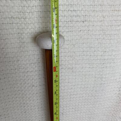 #6 Marble Top Wooden Walking Stick