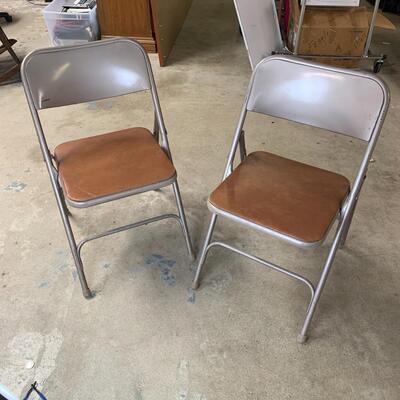 #14 Two Folding Chairs