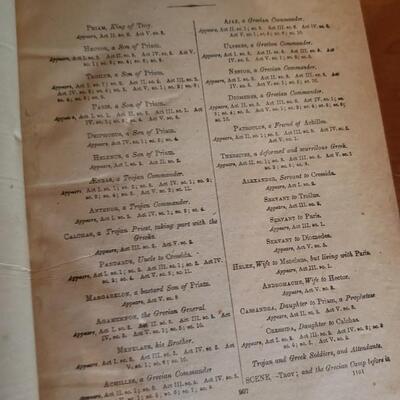 Two antique books Tragedies and Comedies