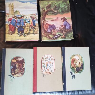 5 vintage classic children's books