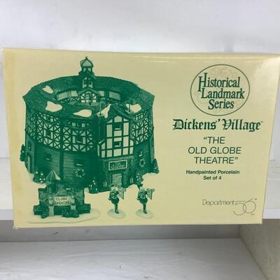 5327 Dickens Village "The Old Globe Theatre" Heritage Village collection