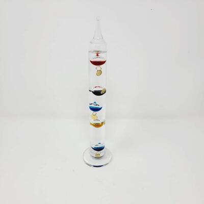 FANTASTIC GALILEO THERMOMETER 64Â°-80Â°F