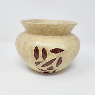VINTAGE SIGNED CERAMIC POTTERY BOWL