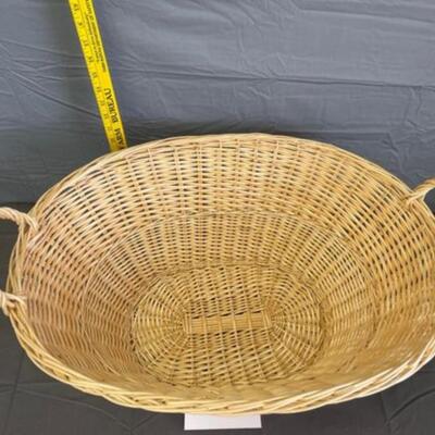 Wicker Laundry Basket