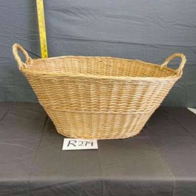Wicker Laundry Basket