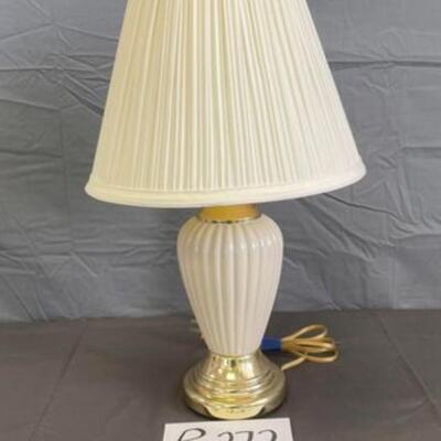 White Desk top/Bedside Lamp