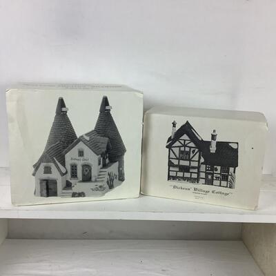 5336 Charles Dickens Village Series "Bishop Oast House" , & Village