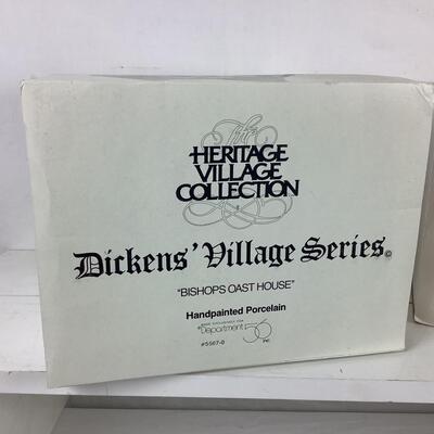 5336 Charles Dickens Village Series "Bishop Oast House" , & Village