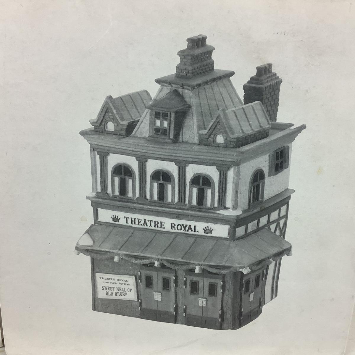 5337 Charles Dickens Village Series "Kings Road Post Office" & Theatre