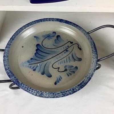 5345 Pottery lot Chantal, Eldreth , Pampered Chef Stoneware