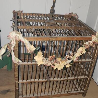 2 bird cages