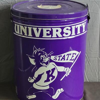 K-State Popcorn Tin