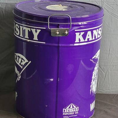 K-State Popcorn Tin