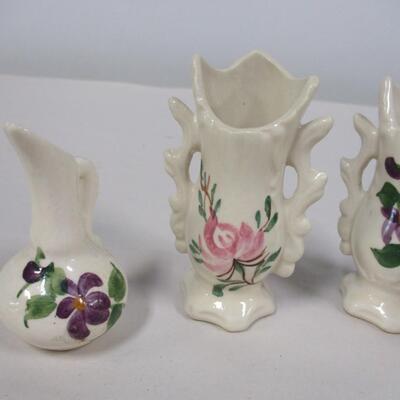 Set of Three Artware Pottery Pieces Made by the Cash Family