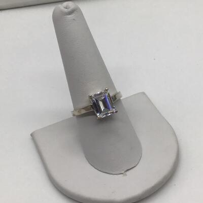 Silver 925 Tested Cocktail Ring