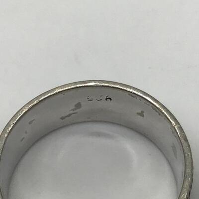 Large Silver Band 925. Tested