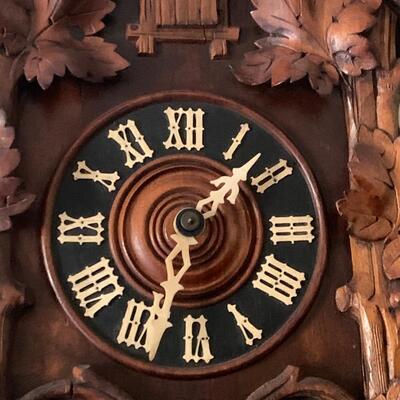 Antique Black Forest Cookoo Clock