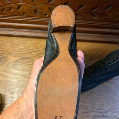 Authentic Victorian Era Womanâ€™s Shoes