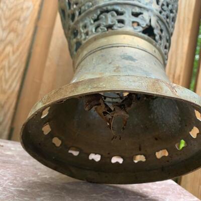 Large Brass Urn