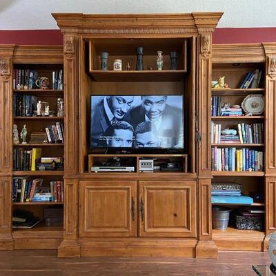 3 Separate Pieces, Ethan Allen Solid Wood Cabinet
