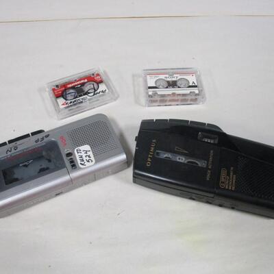 Sony Recorder M-570V & Optimus Micro 37 Recorder