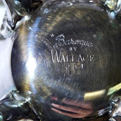 Wallace Heavy Silver Plate Tea Set