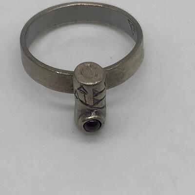 Unique Silver Ring Marked 925 Tested