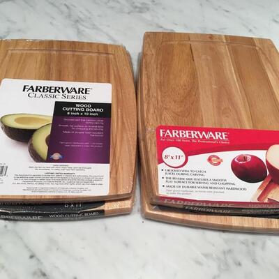 5 New cutting boards 8" x 11"