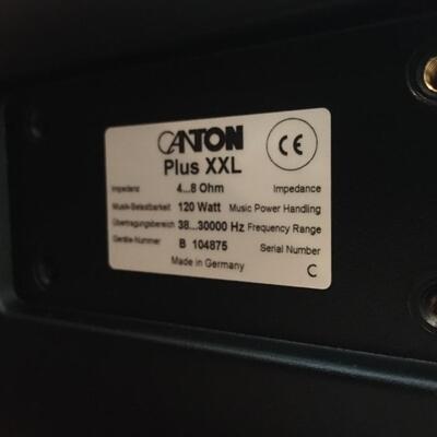 Canton XXL speakers