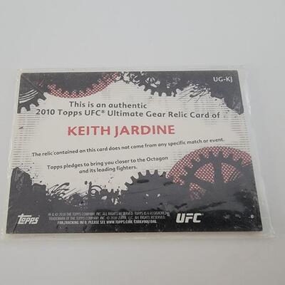 Keith Jardine ufc gear card