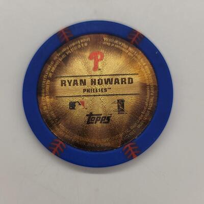 Topps Ryan Howard coin