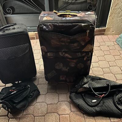 4 pc set of luggage