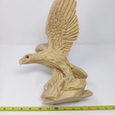 VINTAGE MEXICO RESIN EAGLE FIGURE