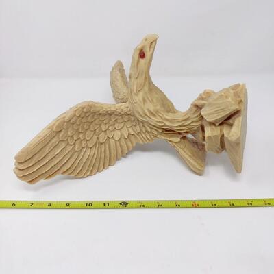 VINTAGE MEXICO RESIN EAGLE FIGURE