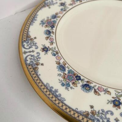 2 pc Lenox candle holder and dish