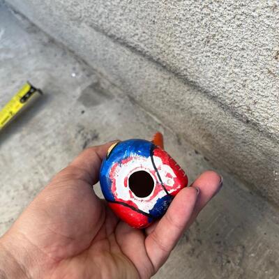 Mexican folk art puppy dog