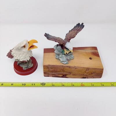 DECORATIVE BALD EAGLE FIGURE BUNDLE