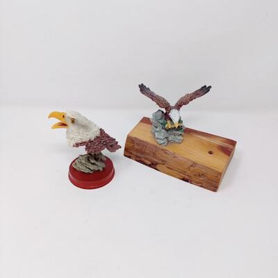 DECORATIVE BALD EAGLE FIGURE BUNDLE