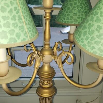 Pair of Candlestick candelabra lamps