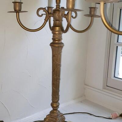 Pair of Candlestick candelabra lamps